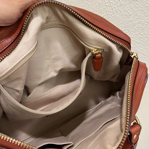 Coach Brown Legacy Haley Leather Handbag - Picture 10 of 12